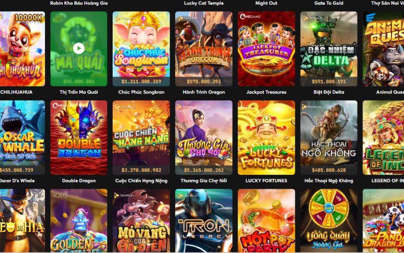 Danh mục slot Ball88 đa dạng chủ đề và jackpot hấp dẫn